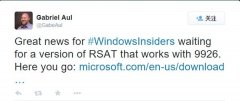 Windows10远程服务器管理工具(RSAT)下载