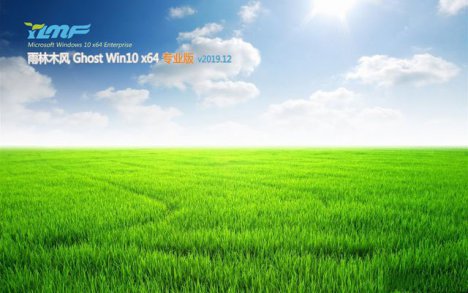 雨林木风Win10 64位最新专业版系统v2019.12