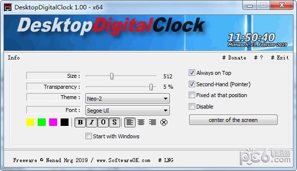 DesktopDigitalClock(ʱ)