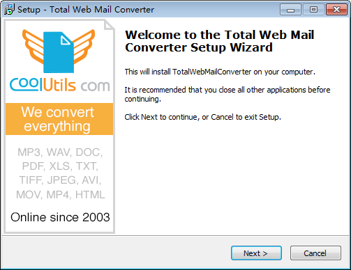 Total Web Mail Converter(ʼת)(1)