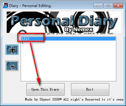 Personal Diary Editor(ռǱ༭)(2)