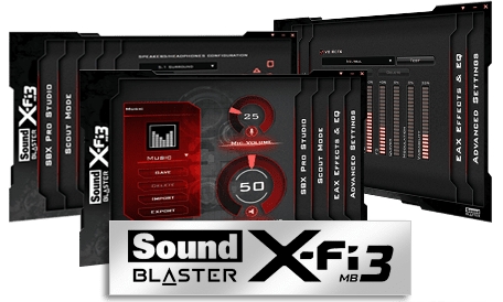 Creative Sound Blaster X-Fi MB3