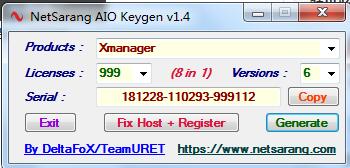 NetSarang AIO 8in1 Keygen(xshellϵͨע)(1)