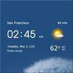 ͸ʱ(Transparent weather clock)v0.84.25                        