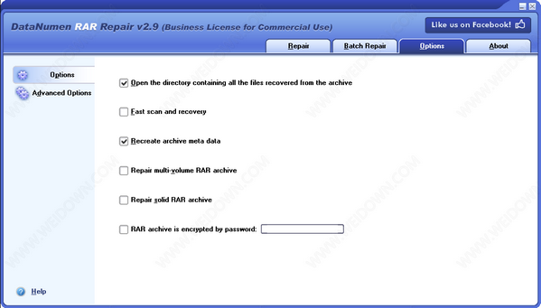 DataNumen RAR Repair(RARļ޸)(1)