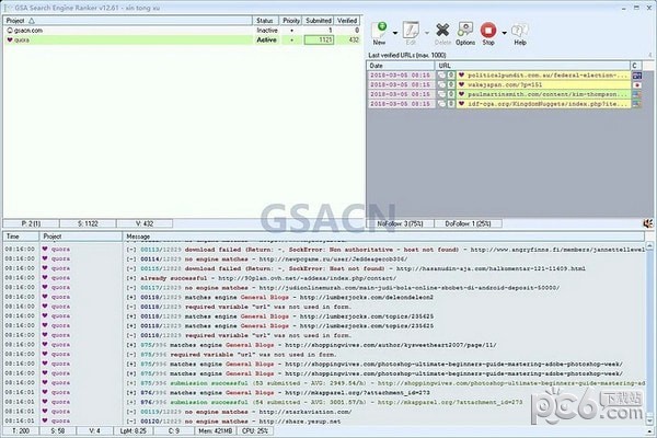 GSA Search Engine Ranker()(1)