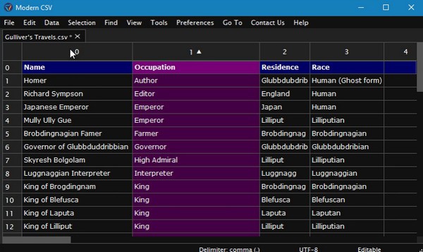 Modern CSV(CSVļ༭)(2)