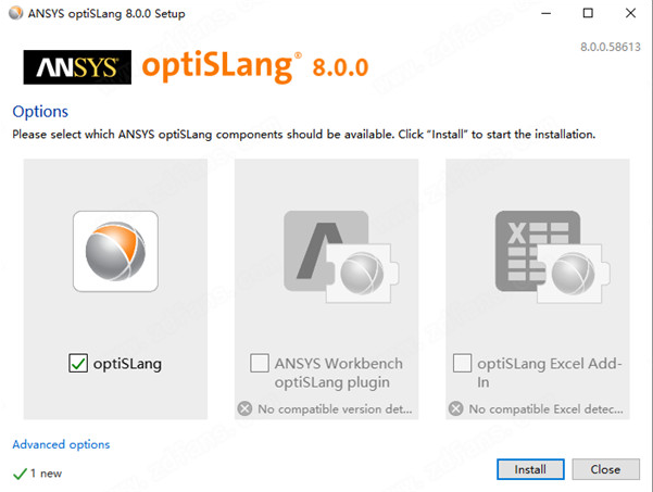 ANSYS optiSLang8