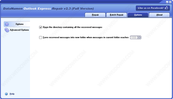 DataNumen Outlook Express Repair(ʼ޸)