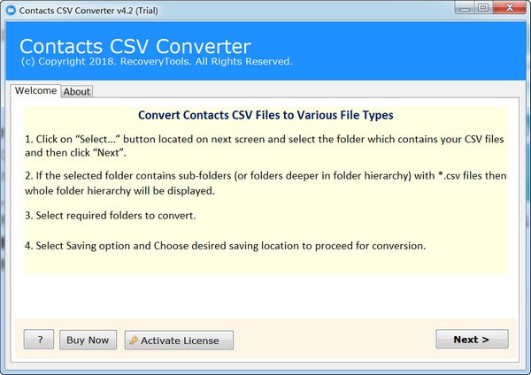 Contacts CSV Converter(CSVת)