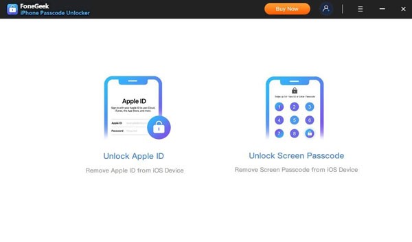 FoneGeek iPhone Passcode Unlocker(iPhone)