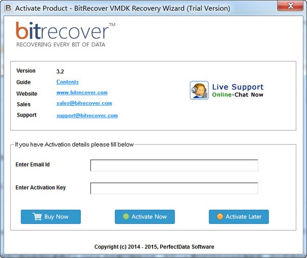 BitRecover VMDK Recovery Wizard(VMDKݻָ)