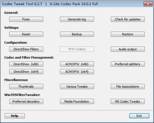 K-Lite Codec Pack Full(Ӱ)