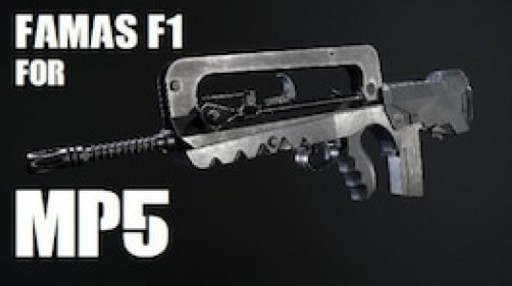 ֮·2FAMAS F1滻MP5ЧMOD