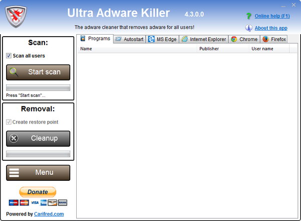 Ultra Adware Killer(ɱ)