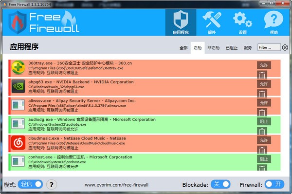 Evorim Free Firewall(ѷǽ)