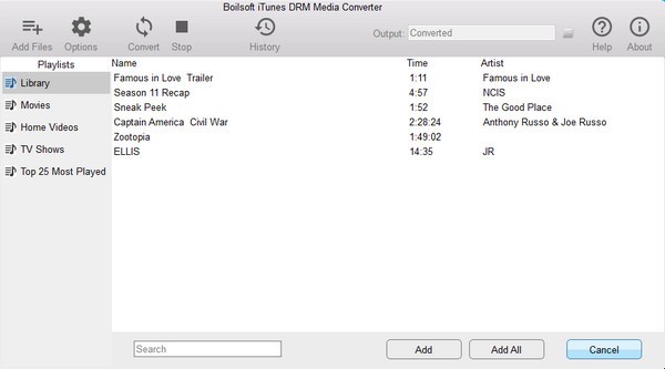 Boilsoft iTunes DRM Media Converter(Ƶת)