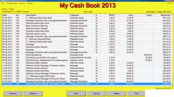 FGS CashBook()