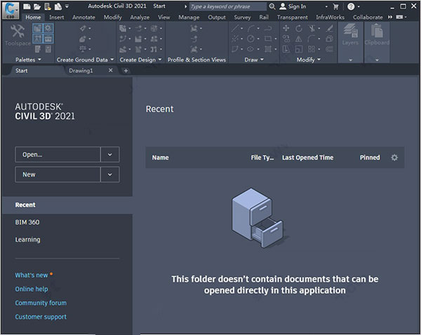 AutoCAD Civil 3D2021(ƽⲹ)