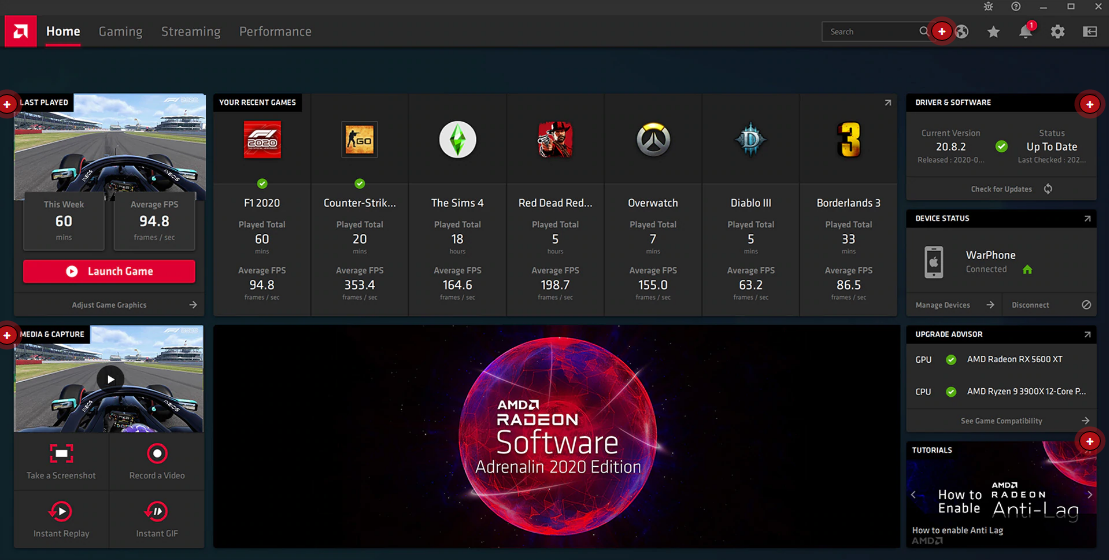 AMD Radeon Software Adrenalin