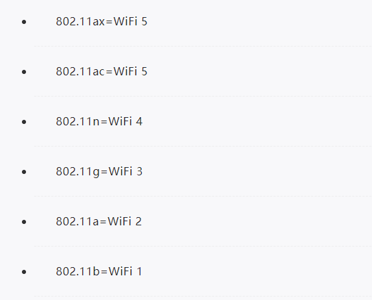 wifi6wifi5