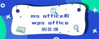 ms office和wps office的区别是什么 ms office和wps office的区别介绍