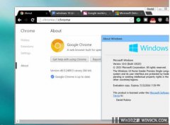ȸΪWindows10Ԥ10525Chrome ˸